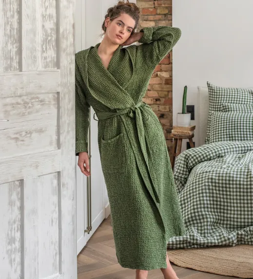 Women Waffle Robe